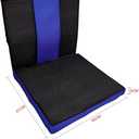 Thickened Wheelchair Cushion Backrest Wheelchair Accessories Sponge Breathable Comfortable Cushion Wheelchair Seat Cushion