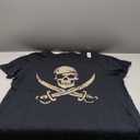 Pirate Skull And Crossbones Skeleton Halloween For Kids Boys T-Shirt, Size 3XL