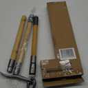 Weed Puller Tool, Stand Up Heavy Duty Weed Remover Tool with Long Handle, Foot Platform Design - 4 Claw Steel Head Weeder Tool, Bamboo Garden Hand Weeding Tool, Smoothly Remove Weeds Without Kneeling