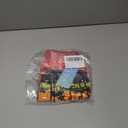 Cozople Boys Swim Trunks Compression Liner Swim Shorts Quick Dry Bathing Suit with Boxer Brief Swimwear 2-20T (5-6 Years, Aa Palm Tree Red)