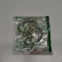 Ivilon Drapery Eyelet Curtain Rings - 1.7" Ring for Curtain Hook Pins, Set of 14 - Warm Gold