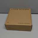 LARS NYSM Electric Salt and Pepper Grinder Set, USB Rechargeable, Automatic Salt and Pepper Mills, Spice Shakers Refillable with LED Light, Adjustable Coarseness, Ceramic Grinder (Brick Red)