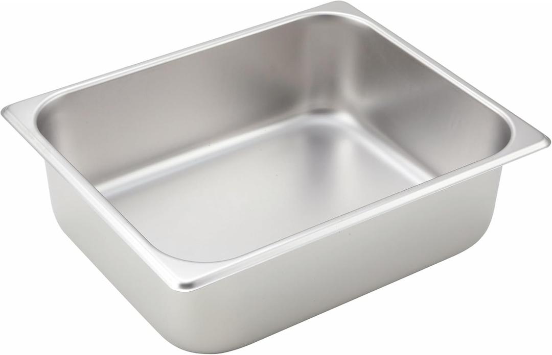 Winco 1/2 Size Pan, 4-Inch
