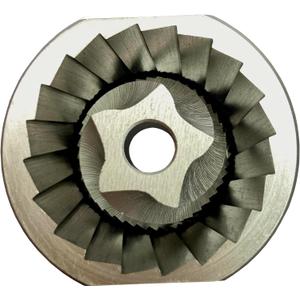 FFDBURR 44.6mm Coffee Grinder Conical Burr Set Compatible For Breville/Sage Espresso Machines Household Electric Coffee Grinder Machine Replacement SUS420 Conical Burr Part Accessories Maintenance