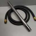 Fill-Rite FR152 Piston Hand Pump with Hose & Nozzle Spout, Red