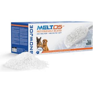 Snow Joe Pet-Friendly Deicer Premium Ice Melt for Driveway and Sidewalk, 5 lb, MELT05PET-BOX