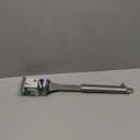 Cuisinart Stainless Steel 16.5" Long Handle Grill Cleaner Brush and Scraper for BBQ, Griddle, Grills, Cookout Tool, Grill Brush for Outdoor Grills BBQ Accessories