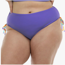 Body Glove Women's Tide Plus High Waist Bikini Bottom Swimsuit, Size: 1X, Harmony Colorblock