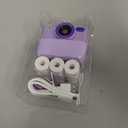 Kids Instant Digital Cameras for Boys and Girls, 1080P HD Dual-Lens Selfie Digital Camera with Print Paper & 32G Card, Christmas Birthday Gifts Toys for Toddler and Teenagers Age 3-16 Years Old (Purple)