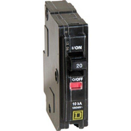 Square D Magnetic Circuit Breaker QO120CP - Single Pole, Standard, Panel Mount - 20 Amp