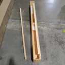 Fireplace Mantel Shelves 66inch | Solid Wood Floating Mantel Shelf - Rustic Farmhouse Wall Shelf with Invisible Brackets & Heavy Duty 100lbs Capacity