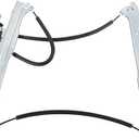 741-579 Rear Right Passengers Side Power Window Regulator with Motor Fits 2001-2007 Chevrolet Avalanche Silverado Suburban/GMC Sierra Yukon XL/Cadillac Escalade EXT ESV