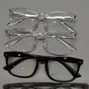 4 PCS Blue Light Glasses for Woman, Blue Light Glasses Men Bluelight Blocking Glasses Eyeglasses For Reading Gaming