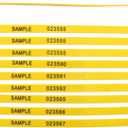 Leadseals(R) 1000 Plastic Truck Trailer Door Seal Tamper Evident Tite-Lock Security Tags Numbered Safty Disposable Locks for Trailer Logistics Transport Package Shipping