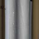 9-Tier Foldable Shoe Rack Organizer for Closet,36Pairs Collapsible Plastic Shoe Shelf,Large Shoes Cabinet with Door,Clear Stackable Storage Box Easy Assembly (White)