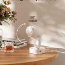 Joyzy Plug in Dynamic Ocean Wave Table Lamp Water Ripple Night Light Projector for Room Christmas Party Decoration Lighting Color Changing Ambient Lamp Vivid Water Wave Effect Lights Projection