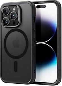 ESR for iPhone 16 Pro Case, Camera Control, Compatible with MagSafe, Shockproof Military-Grade Protection, Magnetic Phone Case for iPhone 16 Pro, Classic Hybrid Case (HaloLock), Black | Camera Control, Shockproof, Magnetic Phone Case