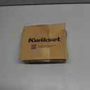 Kwikset Balboa Entry Door Handle with Lock and Key, Secure Keyed Reversible Lever Exterior, Doorlock, For Front Entrance and Bedrooms, Matte Black, Pick Resistant Smartkey Rekey Security