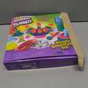 Kinetic Sand, Ultimate Sandisfying Set with 2lbs Play Sand (Pink, Yellow & Teal), 10 Tools & Molds, Sensory Toys, Holiday Gifts & Stocking Stuffers for Kids Ages 3 and up