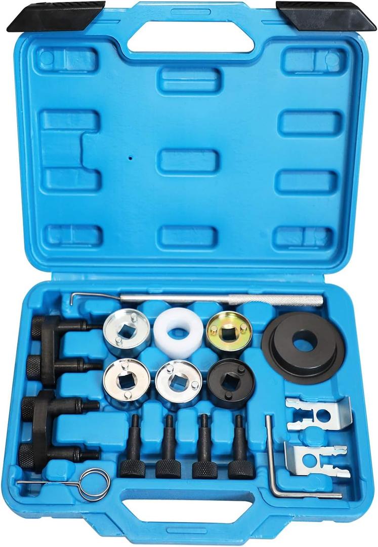 DPTOOL EA888 1.8 2.0 TSi TFSi Camshaft Crankshaft Engine Timing Tool Compatible with Audi VW 2006-2018 Replace T10352 T10368 T40196 T10354 T10060A T40011 T40098 T40267 T40271 (Upgrades Version) (19PC Small Kit)