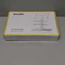 bussdis 3 Tier Bracelet Holder Display - Detachable T Bar Grey Velvet Bracelet Holder, Jewelry Holder Organizer for Bracelet, Necklace, Earrings, Rings