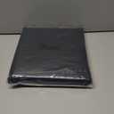 OWENIE Colin 2 Panels Black Curtains 63 Inch Length for Bedroom Living Room, Semi Sheer Light Filtering Linen Textured Window Treatments, Modern Rod Pocket Dining Room, 2 Panels, 42x63 Inch