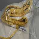 OLANLY Bathroom Rugs 70x24, Extra Soft Absorbent Chenille Bath Rugs, Rubber Backing Quick Dry, Machine Washable Bath Mats for Bathroom Floor, Tub and Shower, Home Decor Accessories, Yellow