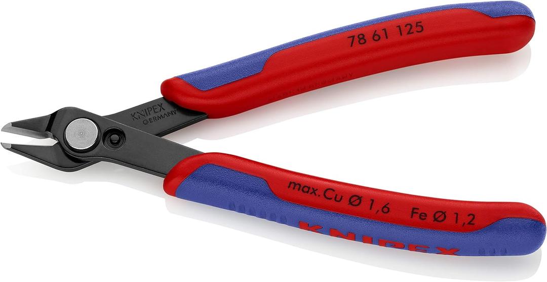 KNIPEX Tools 78 61 125 5-Inch Electronics Super Knips Comfort Grip