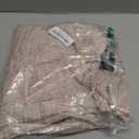 Allegra K Tweed Dress for Women's Fall Elegant Boat Neck 3/4 Sleeve 2025 Work Dress Large Pink