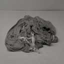 Wrap Around Dust Ruffle Bed Skirt - Light Grey - for Queen Size Beds with 15 Inch Drop - Elastic Strap - Adjustable Pleated Bedskirt with Brushed Fabric and Wrinkle Free - For Women, Men, Kids & Teens