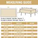 H.VERSAILTEX Linen Table Cloths Rectangle 60 x 104 Inch Premium Tablecloth Spill-Proof Waterproof Table Cover for Dining Buffet Feature Extra Soft and Thick Fabric Wrinkle Free, Sage