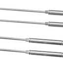 Standard Turnbuckle Replacement Set Compatible with Truck Camper Tie DownTruck Camper Tie Downs,Trailer/Pickup Tie Downs
