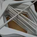 12 Pcs White Hangers
