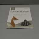 Soft Baby Book with Touch and Feel Pages - Cute Sensory Book for Babies 0-6, 6-12 & 12-18 Months with Mirror & Crinkle Paper - The Perfect Christmas Toy for Baby Showers Or as a Newborn/Infant Gift