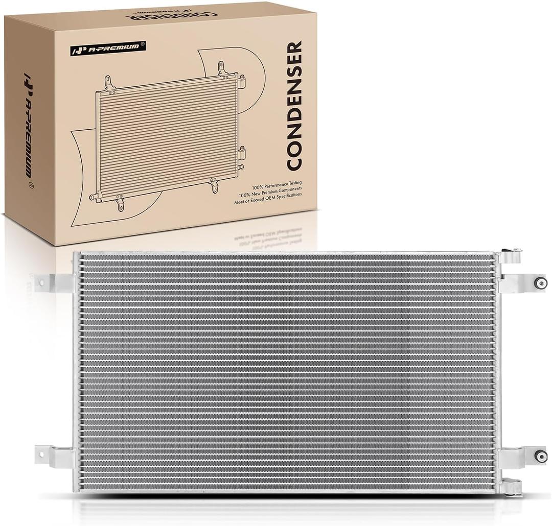 A-Premium Air Conditioning A/C Condenser Compatible with Kenworth T680 2013-2016, T880 2015-2016 & Peterbilt 567, 579, 587