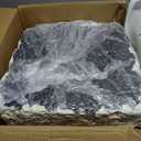 MAXYOYO Bean Bag Chair for Adults, Floral Shaped Bean Bag Sofa, Ultra Soft Faux Fur Floor Sofa, Large Reading Chair for Living Room Bedroom, Beige, Single