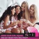 4 x SLIPPERY SLOPE The Ultimate Girls Night Party Game - 5 Topics, 5 Times The Fun - Hilarious Drinking Game for Fun Girls Nights, Bachelorette and Birthday Party