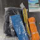 GYMMALL Inflatable Floating Dock, 10Ft Floating Dock for Lakes with Rope Ladder and Non-Slip EVA Platform, Inflatable Dock Floating Platform Island Raft for Boats, Pool, Beach, Ocean (Green Orange)