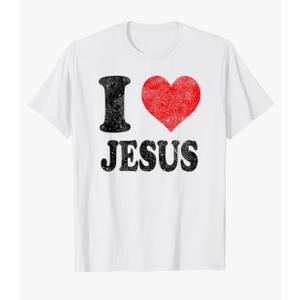 I Love Jesus Vintage T-Shirt Small I Love Jesus Vintage T-Shirt Small