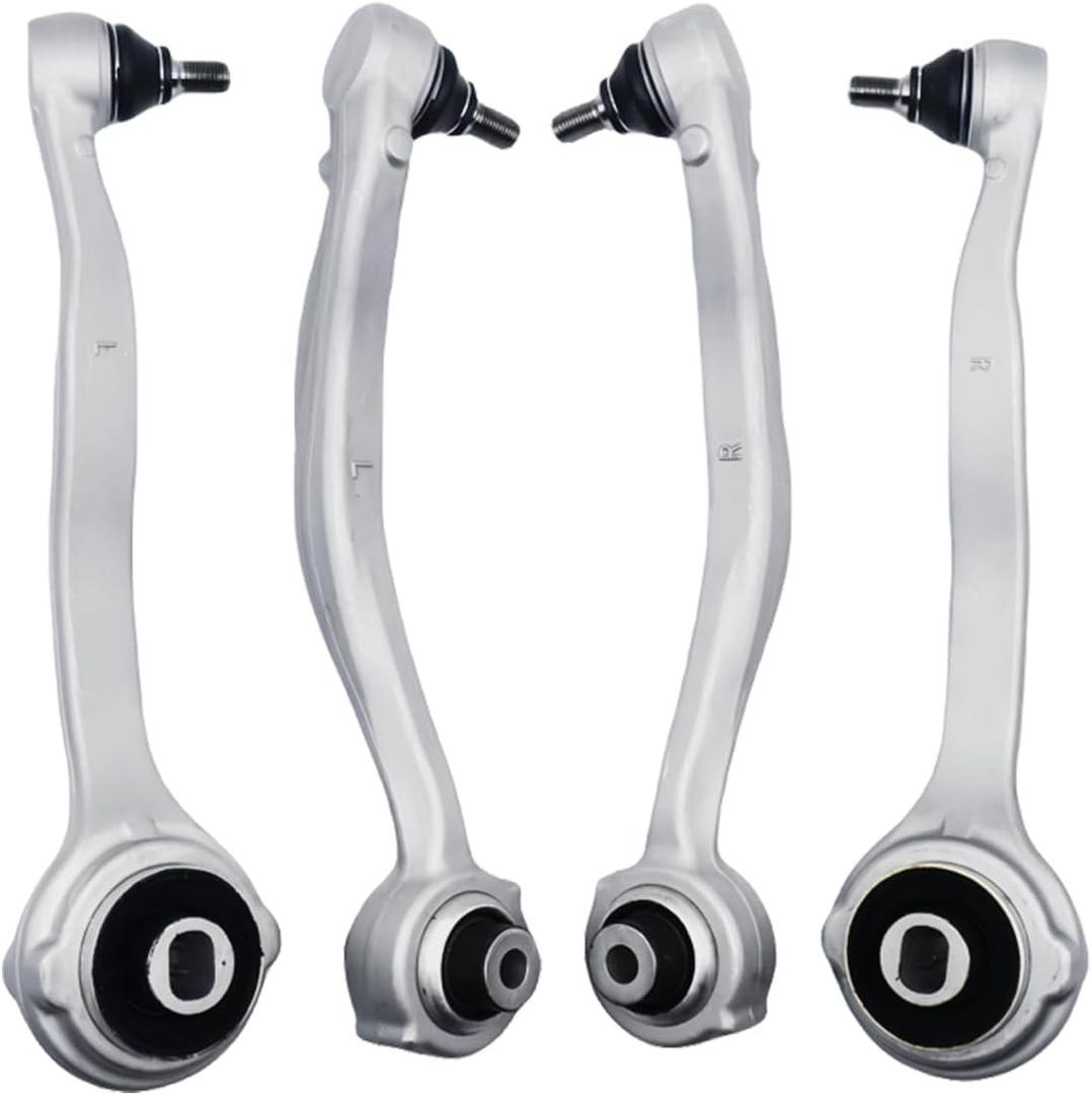 4pcs Front Suspension Kit Control Arm with Ball Joints & Bushing for Mercedes-Benz C250, C300, C350, E350, SLK250, SLK300, SLK350, RWD
