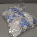 3 Pcs Last Toast On The Coast Felt Balls Garlands, 5 Ft Blue Bachelorette Nautical Pom Pom Balls Decorative Banner Garland, Wall Hanging for Holiday Wedding Nursery Home Birthday Decorations