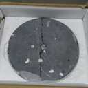 Yoobure Coat Rack Freestanding with Natural Marble Base - Coat Tree with 8 Hooks Heavy Duty Coat Hanger Stand, Metal Coat Rack Stand for Jacket, Hat, Clothes & Bag, Hall Tree Hat Rack for Entryway (Black)