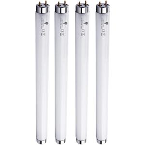 Bluex Bulbs 4 Pack Bug Zapper Replacement Lamp Bulb Light Tube 10W for 20W Electronic Bug Zapper T8 Fluorescent Light Tube Replacement Bulb for Bug Zapper
