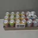 Bubly Sparkling Water, 3 Variety Pack (Melted Ice Pop, Orange Cream, Strawberry Sunset), Zero Sugar & Zero Calories, 12 fl oz Cans (18 Pack), Seltzer Water (EXP 11/01/26)