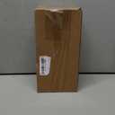 Funtery 1 Pcs 4.72 Inch Christmas Glass Dome DIY Clear Keepsake Globe Display Case with Light Wood Base Decorative Snow Globe Kit Plant Terrarium Decor for Women Craft Tabletop Gift