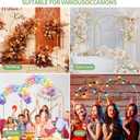 Metal Arch Backdrop Stand 7.2FT+6FT Wedding Arch Backdrop Stand Set of 2 Gold Arch Backdrop Stand for Valentines Day Party Wedding Ceremony Baby Shower Birthday Floral Balloon Decration