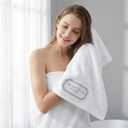 REDKISS Extra Large Bath Towels Set of 2, 35x70 inches Hotel Towels Large Size, 100% Cotton Highly Absorbent Bath Sheets, Super Soft Oversized Bath Towels for Bathroom, Spa