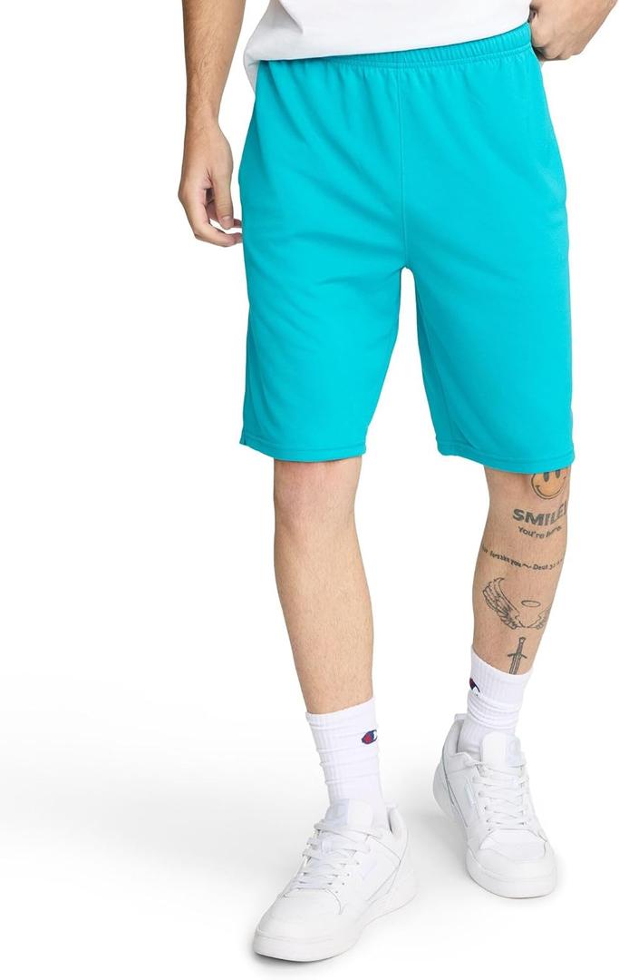 Champion Men's Sport Shorts, Moisture Wicking, Athletic Shorts, Gym Shorts (Reg. Or Big & Tall) (S)