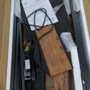 PRAISUN 63 Inch Computer Office Desk with Power Outelts and USB-C Port, Reversible Gaming Desk with 4 Fabric Drawers, Work Study Desk Work from Home, Rustic Brown