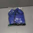 Dog Cold Weather Jumpsuit Coat Outdoor Puffer Jacket Winter Quilted Warm Clothes for Small Medium Large Dogs (Blue, X-Large)